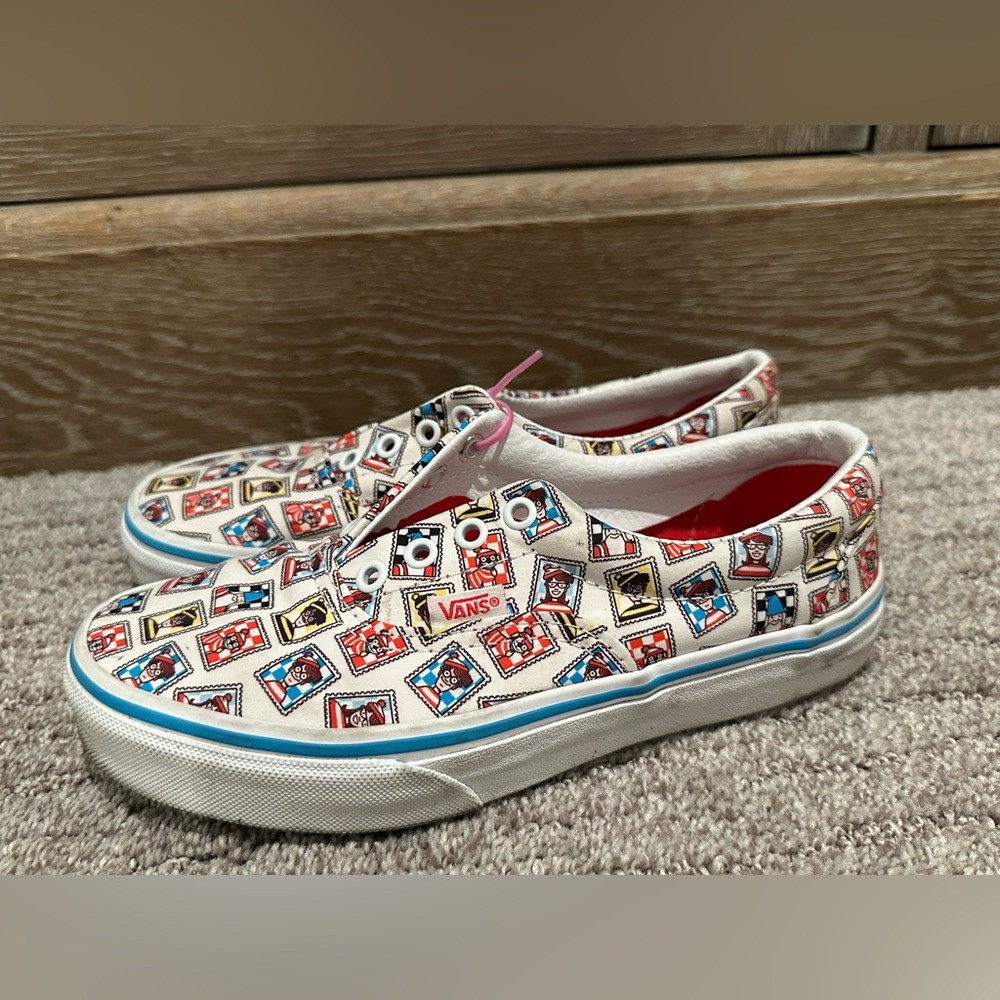 Vans - where’s Waldo sneakers. Rare!